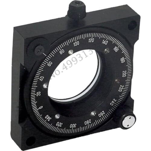 MRS-X85 Manual Rotary Table 85 Rotary Stage Central Hole M52X1 Can Quickly Adjust the Angle