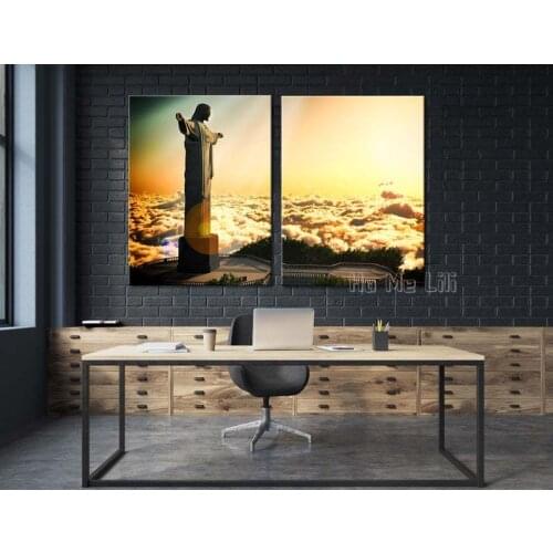 Statue Of Jesus Christ Canvas Print Wall Art Decor