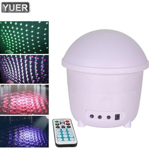 New LED Stage Effect Light 12W Pattern Water Wave Night Light Magic Ball Disco DJ Party Projector Lamp With Remote Control