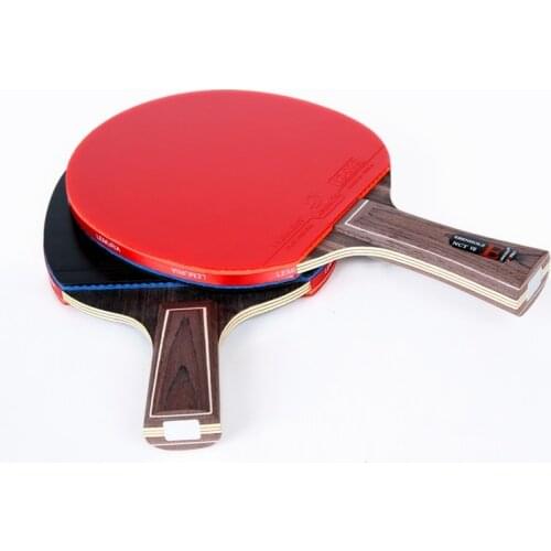Professional 11 And 12 Star EBENHOLZ Table Tennis Racket Ping Pong Bat With Pimples-in Rubber Fast Attack Loop Offensive Blade