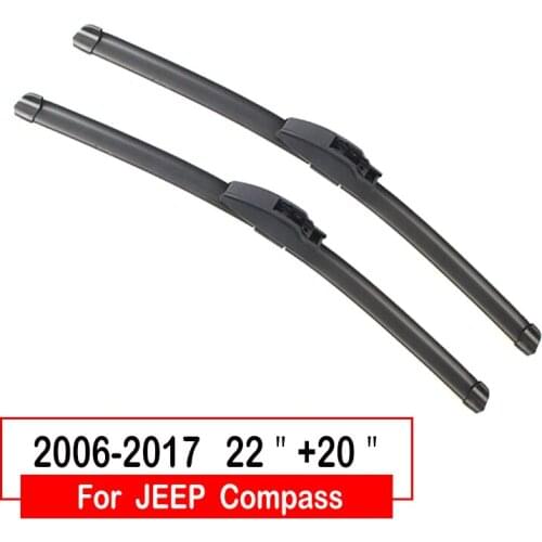 Windshield Wiper Blade For JEEP Compass 2006-2017 Car Accessories front window windscreen wiper blade