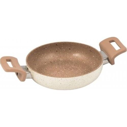 Modern EWs Kitchenware Granite Sahan 16 Cm Cream сковорода utensílios de cozinha сковорода с крышкой кастрюля