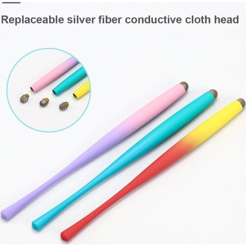 Stylus Pen Compatible Touch Screen Tablets Gradient Stylus Pencil Devices Slim Waist Stylus Fiber Tip for Touchscreen