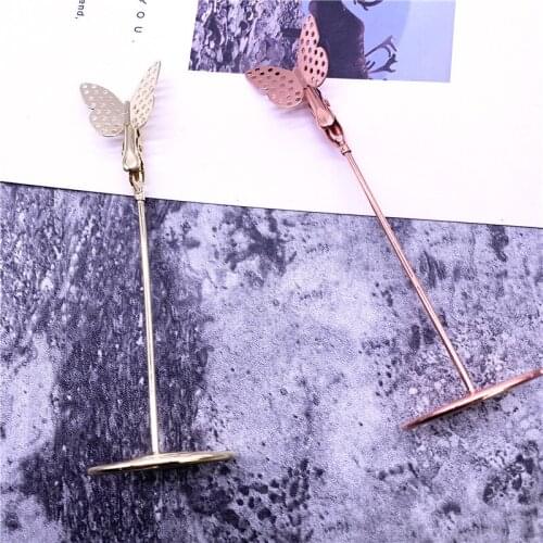 10Pcs Business Card Holder Desk Accessories Desk Organizers Photocard Holder Clips and Clips ID Card Holder Binder Card Holder