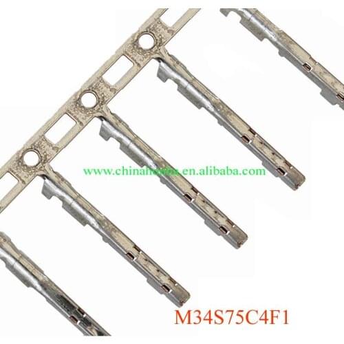 100 pcs/lot Automotive connector terminal/pins M34S75C4F1 MX34 female terminal spot Repair Modifications