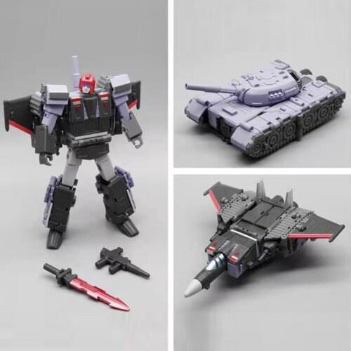 Deformation MS-28A three-change warrior electric switch, dark and dark lightning small scale model toy