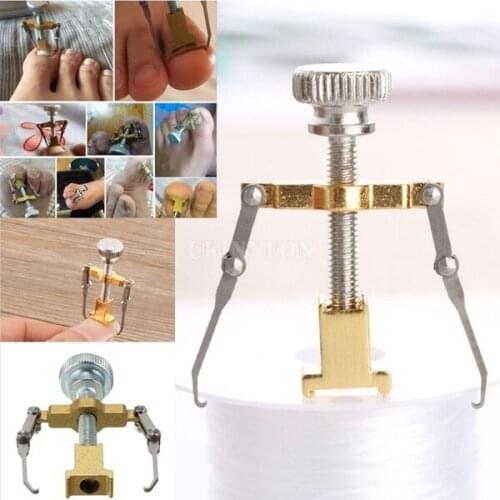 DHL 100Pcs Ingrown Toe Nail Correction Pedicure Fixer Straightener Clippers Recover Set Clamp Scissors Nail Correction Device