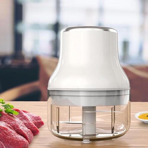 100/250ml Electric Chopper Rechargeable USB Kitchen Accessories Meat Grinder Garlic Onion Mixer Baby Food Supplement Machine
