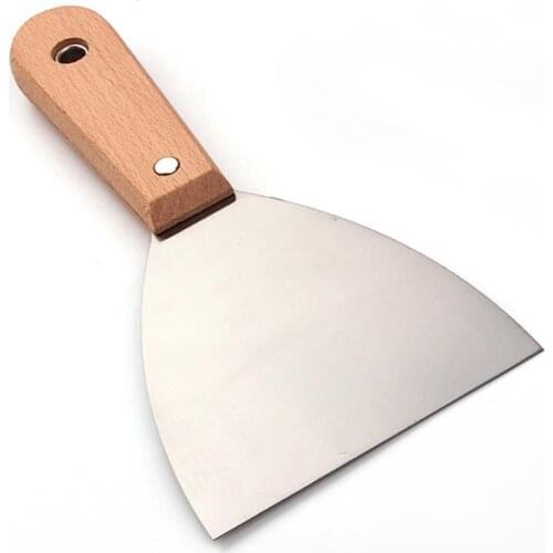 Kapmore 1pc Stainless Steel Shovel Barbecue Shovel Cooking Spatula Multi-Purpose Cooking Tuner Kitchen Spatula Tools For Kitchen