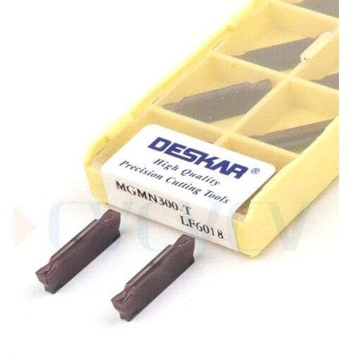 MGMN300-T LF6018 MGMN400-T CNC Lathe Groove Turning Carbide inserts Machining Stainless Steel Slot Blade Cut Off Cutting Smooth