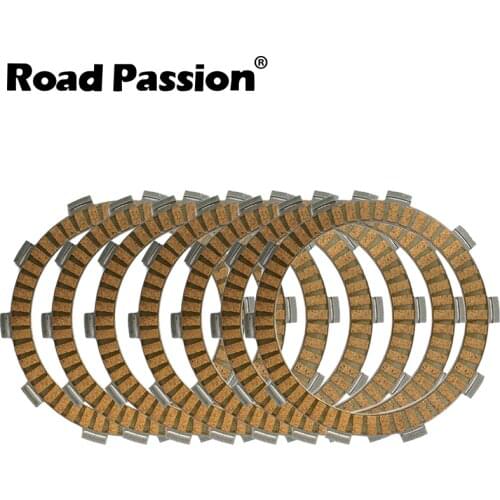 Road Passion 7pcs Motorcycle Clutch Friction Plates Kit For HONDA XR400R XR 400 XR400 R TRX400EX TRX400 EX CR125R CBR600F4