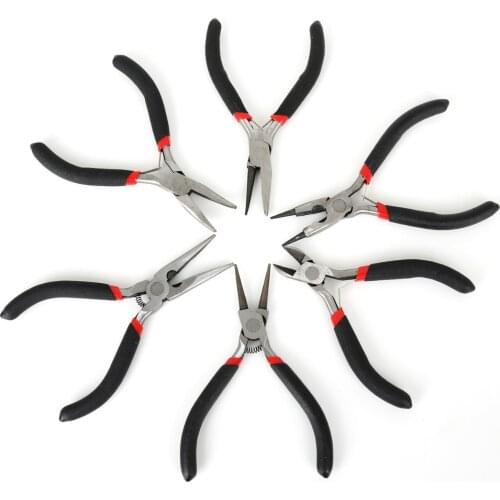 Jewelry Pliers Tools & Equipment Kit Long Needle Round Nose Cutting Wire Pliers For Jewelry Making Handmade Accessories