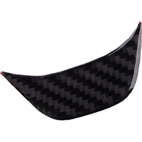 Car Steering Wheel Lower Trim Cover Frame Bezel Decor Carbon Fiber Fit For Chevrolet Malibu 2016 2017 2018 2019