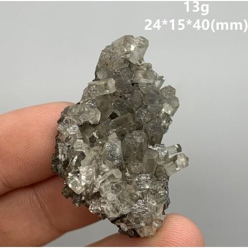 Very rare! 100% natural Six side column shape Transparent Calcite mineral specimen stones and crystals healing crystals quartz