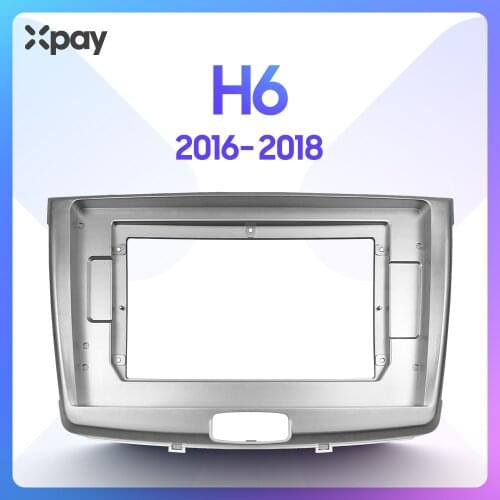 XPAY 10.1 -inch 2din car radio dashboard For GREAT WALL Haval H6 2016-2018 stereo panel GPS mounting car panel dual Din CD frame