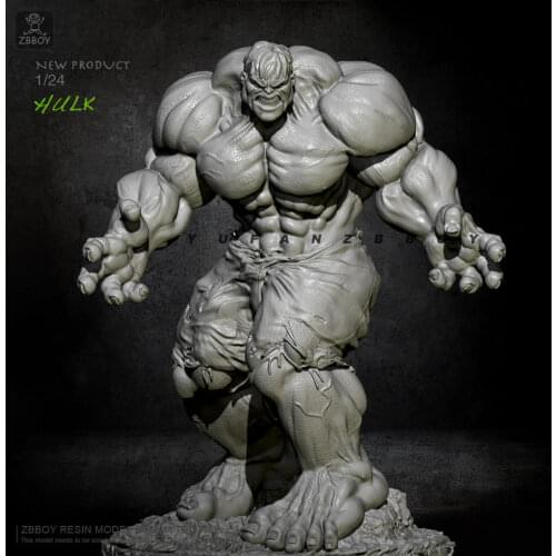 75mm Resin Figrue Kits Angry Giant 2 Model Self-assembled TD-2316