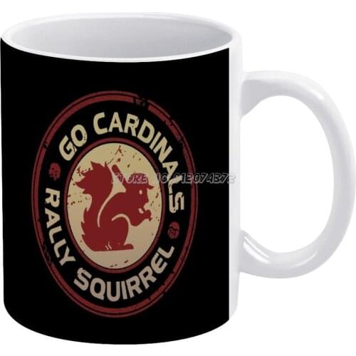 Rally Squirrel Coffee Mugs High Fashion Luxury Pattern Ceramic Mug Custom Cup Mugs Coffee Cups Ceramic Rally Squirrel Rally Squi