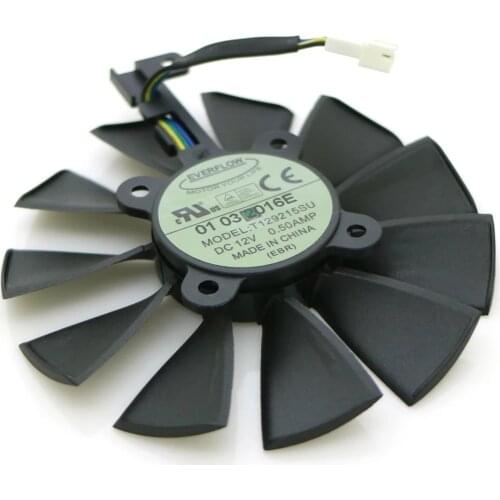 T129215SU 12V 0.5A 87mm VGA Fan For ASUS Strix GTX960 GTX970 GTX980 GTX1070 Graphics Card Cooler Cooling Fan