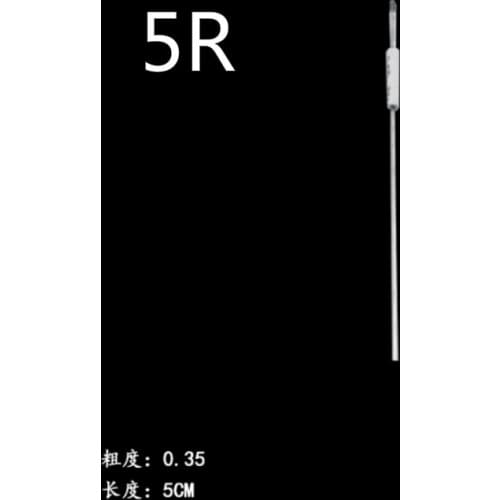 100PCS 5R Makeup Eyebrow Needles Sterilized Permanent Makeup Needles Tattoo Needle Professional For Tattoo Eyebrow Pen Machine