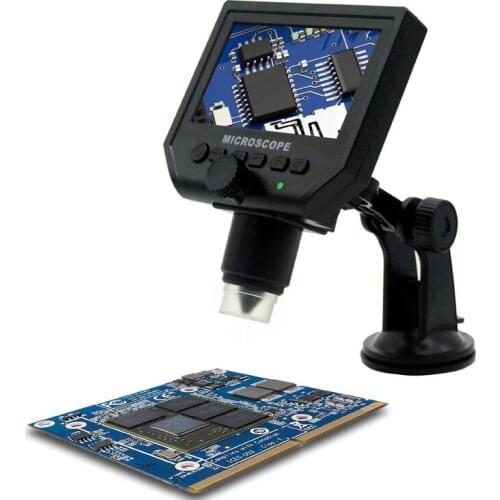 600X HD Electronic With Display Industrial Magnifying Glass Mobile Phone Motherboard Repair Digital Microscope