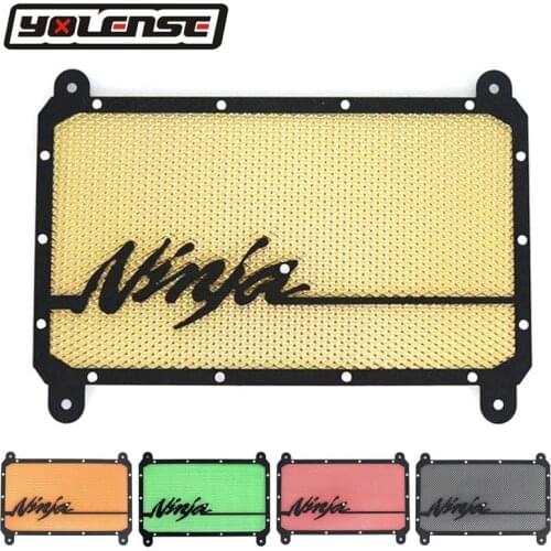 For KAWASAKI NINJA400 NINJA 400 2017-2021 Motorcycle Accessories Stainless Steel Radiator Guard Protector Grille Grill Cover
