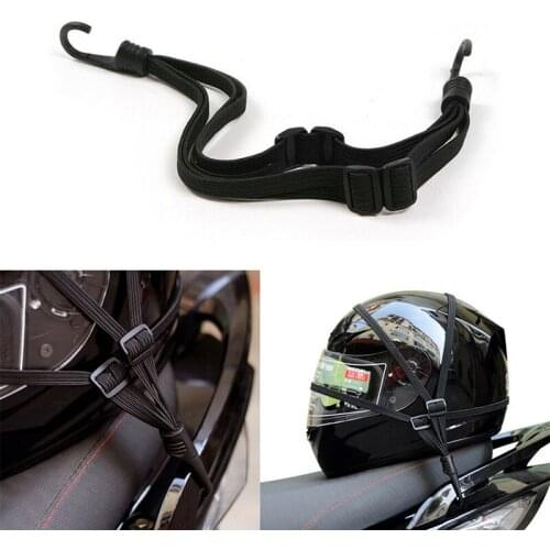 Luggage Elastic Rope Strap Hooks Motorcycles Moto Strength Retractable Helmet