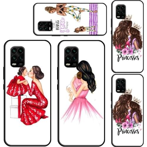 BABY SUPER MOM MUM MOTHER MAMA Case For Xiaomi Mi 11 Lite 10 9 9T 10T Pro A3 11 Ultra POCO M3 X3 Pro F2 F3 Phone Fundas