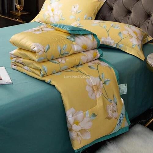 Summer Quilt Four-piece Air-conditioning Quilt Summer Cool Quilt Summer Thin Quilt Single Double