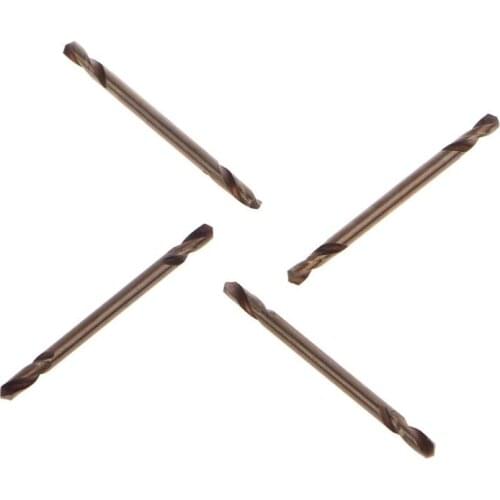 Cobalt M35 HSS Drill Bit Set 10 Piece 1/8 Inch Double Ended Drill Bits Set Power Tools