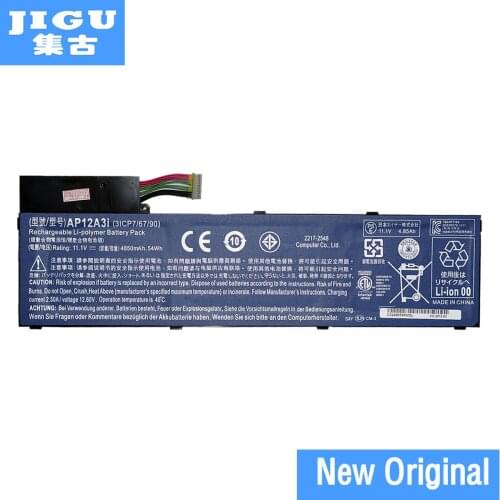 JIGU AP12A3I Original Laptop Battery For ACER Aspire Timeline Ultra M3 M5 M3-581 M5-481 M5-581 AP12A4i M3-581TG