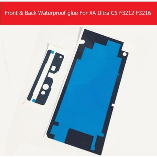 Touch screen panel & Back Cover Waterproof Adhesive Glue For Sony Xperia XA ultra C6 F3212 F3216 waterproof Sticker Replacement