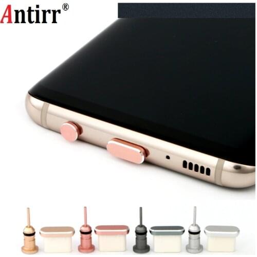 3.5mm Earphone Jack plug Type c Jack Dust plug Mobile phone USB-C Charger Stopple for Xiaomi Mi5 mi6 Huawei P9 P10 LETV