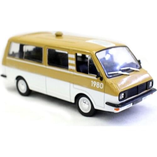 Special Offer 1:43 Russia Soviet Union RA F 2203 Latvian van Commemorative Edition Alloy Collection Model