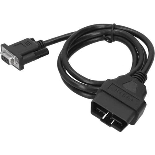 Brake fluid tester Car Diagnostic Tools 16Pin OBD2 to RS232 DB9 Car Diagnostic Interface Adapter Extension Cable Connector