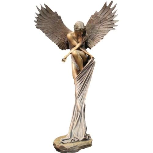 Redemption Angel Decoration Resin Innovative Cherub Sculpture Decor European Indoor And Outdoor Decor #W0
