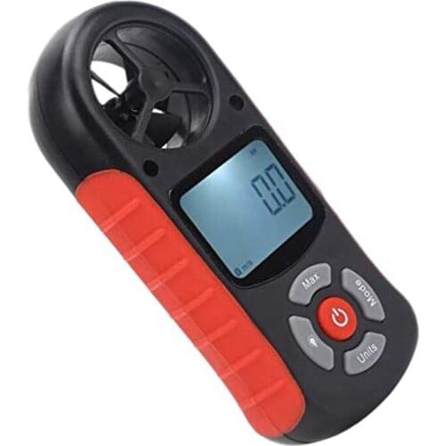 Altitude Meter LCD Anemometer Altitude Gauge Weather Instrument Professional for Climbing Small Ultra-Light Hiking