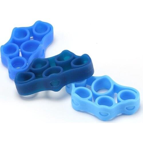 1pcs Finger Gripper Silicone Hand Gripper Resistance Band Hand Grip Wrist Stretcher Finger Expander Strength Trainer Exercise