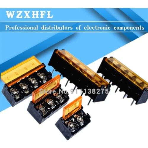 2/5pcs HB9500-2P 3P 4P 5P 6P 7P 8P 9P 10Pin PCB Screw Terminal Block Connector HB-9500 300V 30A Lid Barrier Terminal 9.5MM Pitch