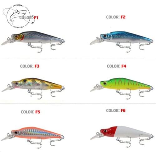 6Colors Anti-corrosion Bionic 7.5cm/9.5cm 3D Eyes Artificial Floating Water Plastic Hard Bait Bait Bass Fishing Lure Freshwater