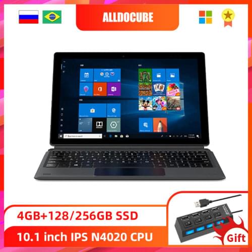 Alldocube iWork20 10.1 inch N4020 CPU 8GB RAM 128GB ROM tablet PC tablets win10 iWork 20 Notebook laptop