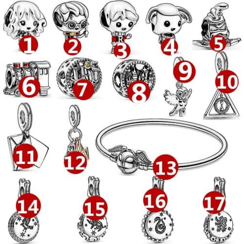 2021Hot Genuine 925 Sterling Silver Charm Beads fit Charms Bracelet Fine Silver Jewelry Making DIY Gift