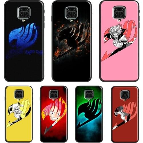 Fairy Tail Logo Case For Xiaomi Redmi Note 10 Pro 7 8 9S 8T Note 9 Pro Back Cover For Redmi 9A 9C 9T 7A 8A