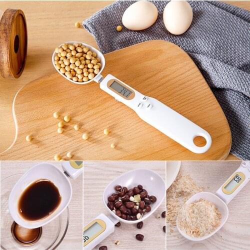500g/0.1g LCD Display Digital Kitchen Measuring Spoon Electronic Digital Spoon Scale Mini Kitchen Scales Baking Supplies