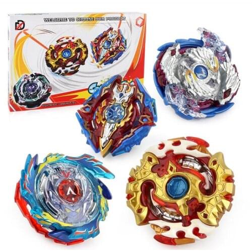 Bayblade 3PCS/SET Spining Top Burst Set XD168-5A XD168-5B with New Saint Sword Handle Launcher Combat Arena Toys Sale YH1239