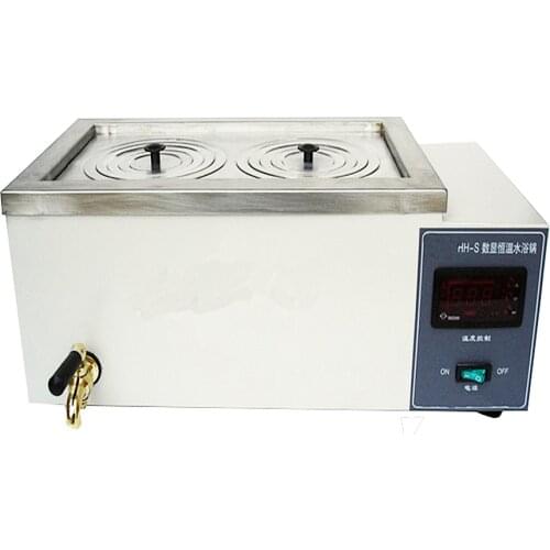 HH-S2 Digital Two-opening Laboratory Waterbath With Stainless Steel Liner