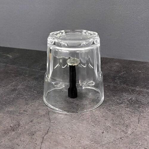 Telekinesis Sharpie Cap Magic Tricks Coin Fall Off The Cap Magician Close Up Street Illusions Gimmicks Props Mentalism Magie