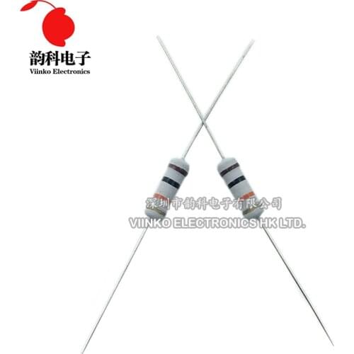 300pcs Resistor Kit 1W 5% 30values X 10pcs Carbon Film Resistance 0.1-750 ohm Set