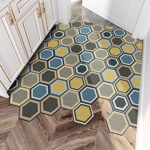 Custom Doormat Carpet Bedroom Bathroom Living Room Hallway Doormat Freely Cuttable Irregular Shape Kitchen Mat Entrance Carpet