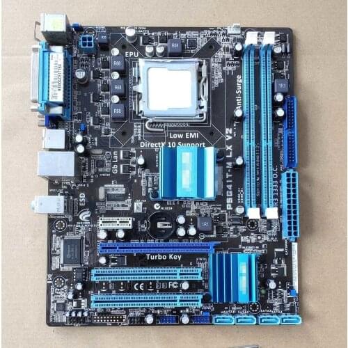 P5G41T-M LX V2 for ASUS LGA775 DDR3 Desktop Motherboard