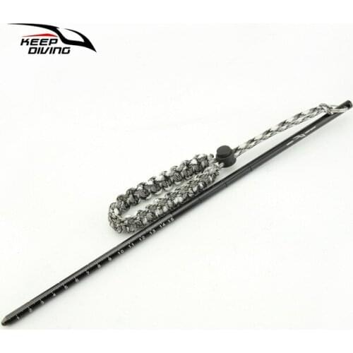 Light Weight Aluminium Alloy Scuba Diving Stick Pointer Rod With Hand Rope Underwater Shaker Noise Maker Snorkeling Accessories